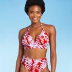 Women's Layered Bikini Top - Kona Sol Red D/dd Cup