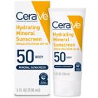 Cerave Hydrating 100% Mineral Sunscreen Body Lotion - Spf