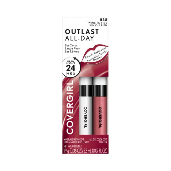 Covergirl Outlast Longwear Lipstick - 538 Wine To Five