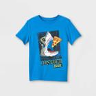 Boys' 'jawsome Dude' Short Sleeve Graphic T-shirt - Cat & Jack Bright Blue