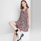 Women's Sleeveless Babydoll Dress - Wild Fable Floral