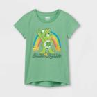 Girls' Care Bears Lucky Bear Short Sleeve Graphic T-shirt - Green