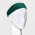 Corduroy Headwrap - Universal Thread Dark Green