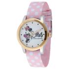 Women's Disney Minnie Mouse Two Tone Alloy Watch - Pink,
