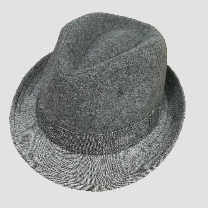 Toddler Boys' Chambray Fedora - Cat & Jack Gray