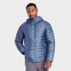 Men's Lightweight Puffer Jacket - All In Motion Blue