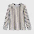 Boys' Vertical Striped Long Sleeve T-shirt - Art Class