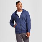 Men's Authentic Fleece Full Zip Sweatshirt - C9 Champion Navy
