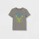 Boys' Short Sleeve Gaming Console Graphic T-shirt - Cat & Jack Gray