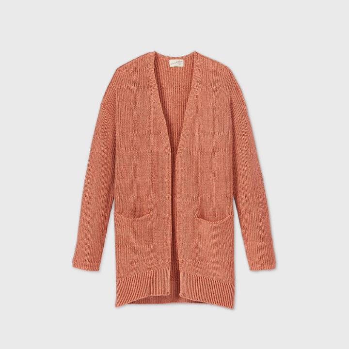 Women's Cardigan - Universal Thread Coral