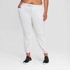 Women's Plus Size Authentic French Terry Student Athlete Jogger Pants 29 - C9 Champion Heather Grey