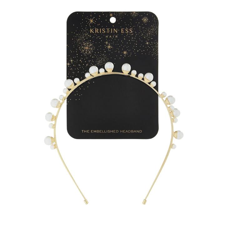 Kristin Ess Holiday Embellished Headband