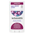 Schmidt's Rose + Black Pepper Aluminum-free Hemp Seed Oil Natural Deodorant