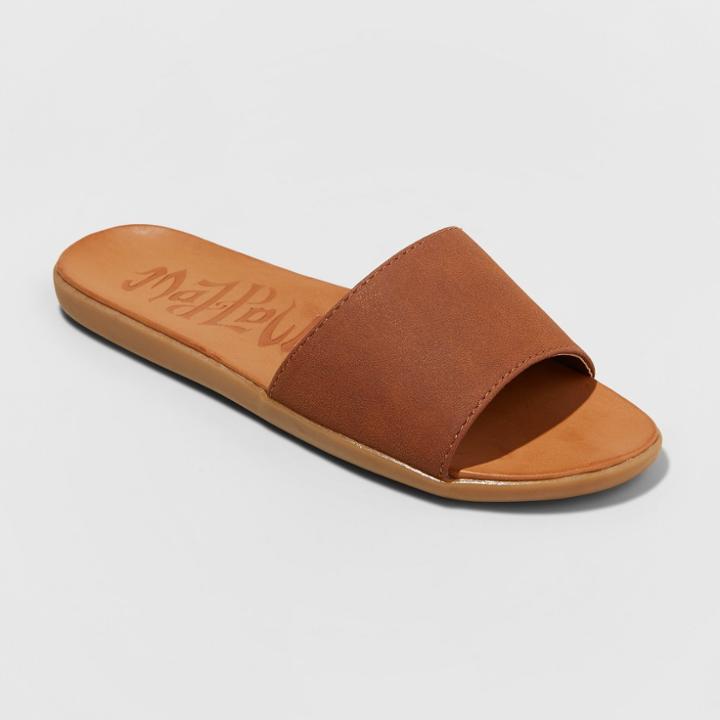 Women's Mad Love Tea Slide Sandal - Cognac (red)