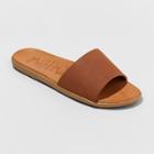 Women's Mad Love Tea Slide Sandal - Cognac (red)