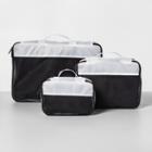 Made By Design 3pc Packing Cube Set White -