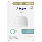 Dove Beauty Dove 0% Aluminum Sensitive Skin Deodorant Refills