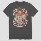 Men's Star Wars The Mandalorian Legendary Warrior Short Sleeve Graphic T-shirt - Charcoal Gray S, Men's,