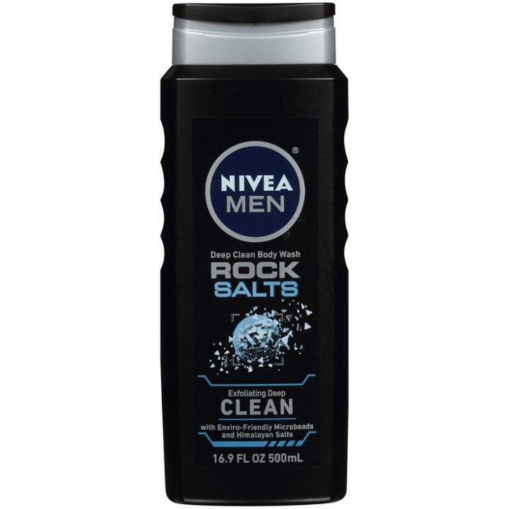 Nivea Men Exfoliating Rock Salts Body Wash