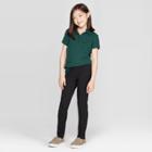 Girls' Stretchy Ponte Uniform Jeans - Cat & Jack Black