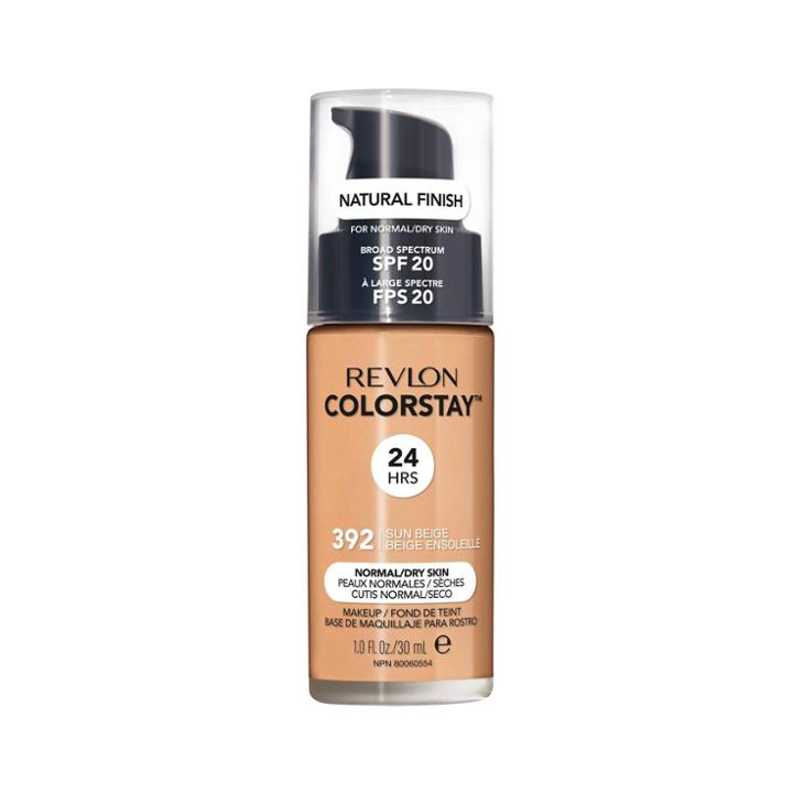 Revlon Colorstay Liquid Makeup Normal/dry 392 Sun Beige - 1.0 Fl Oz, Adult Unisex