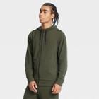 Men's Soft Gym Hoodie Sweatshirt - All In Motion Olive Green S, Men's, Size: Small, Green Green
