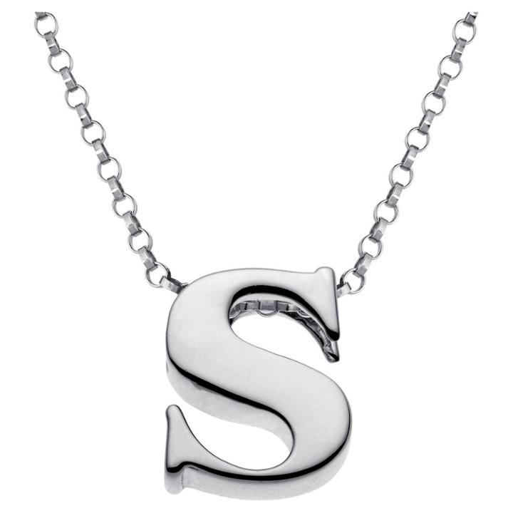 Target Women's Sterling Silver 's' Initial Charm Pendant -