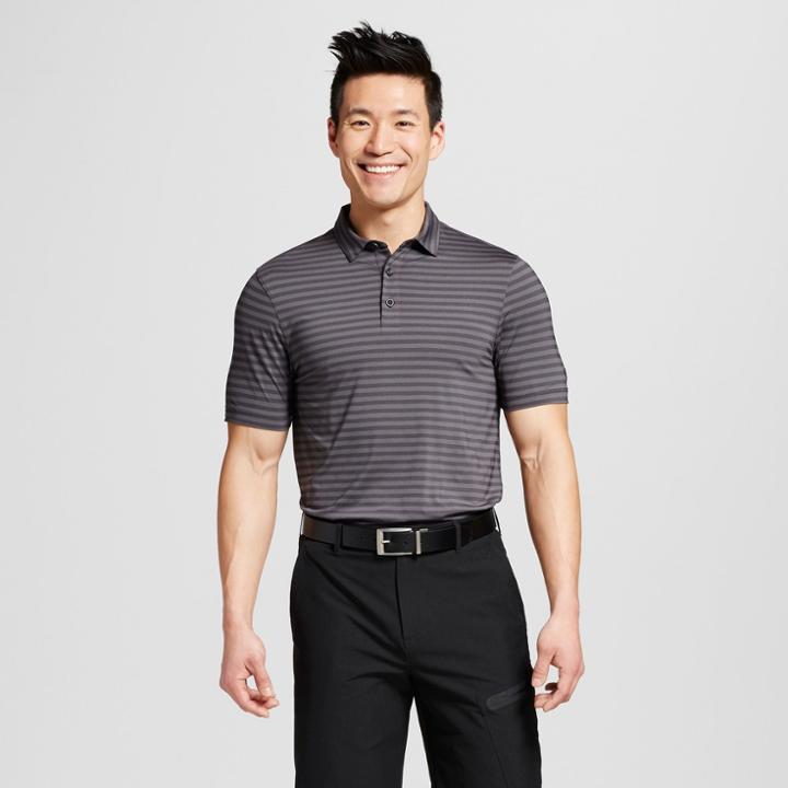 Men's Stripe Golf Polo Shirt - C9 Champion Silverstone