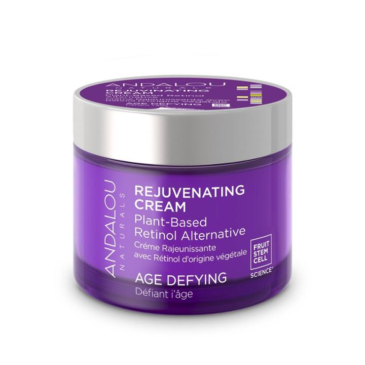 Andalou Naturals Age Defying Rejuvenating Plant Based Retinol Alternative Face Cream