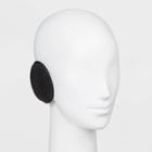 Degrees By 180s Women's Fleece Winter Headband - Black One Size, Women's
