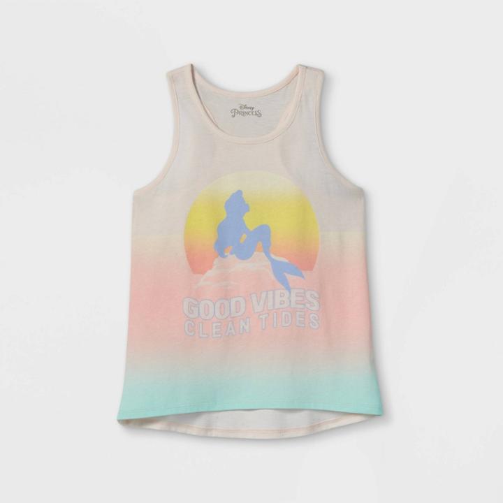 Girls' Disney Ariel Clean Tides Tank Top -