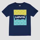 Levi's Toddler Boys' Logo Block Short Sleeve T-shirt - Estate Blue