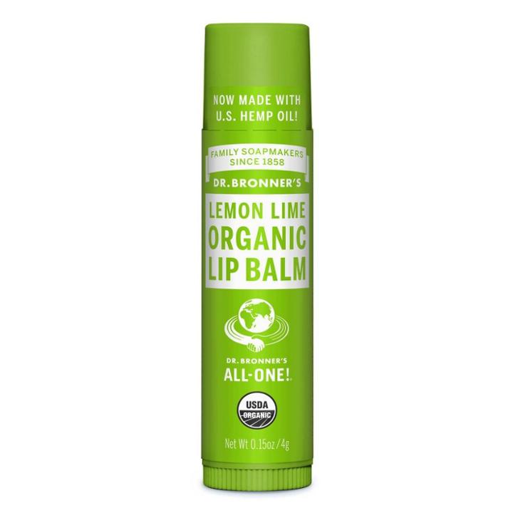 Dr. Bronner's Organic Lip Balm - Lemon