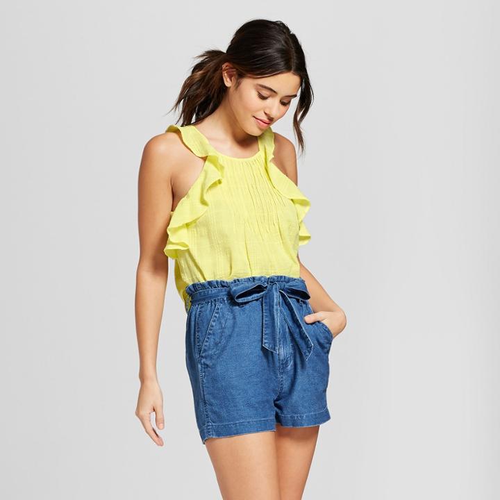 Women's Ruffle Tank - Universal Thread Yellow