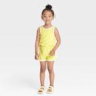 Toddler Girls' Romper - Cat & Jack Yellow