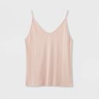 Women's Plus Size Ribbed Tank Top - Universal Thread Pink 1x, Women's,