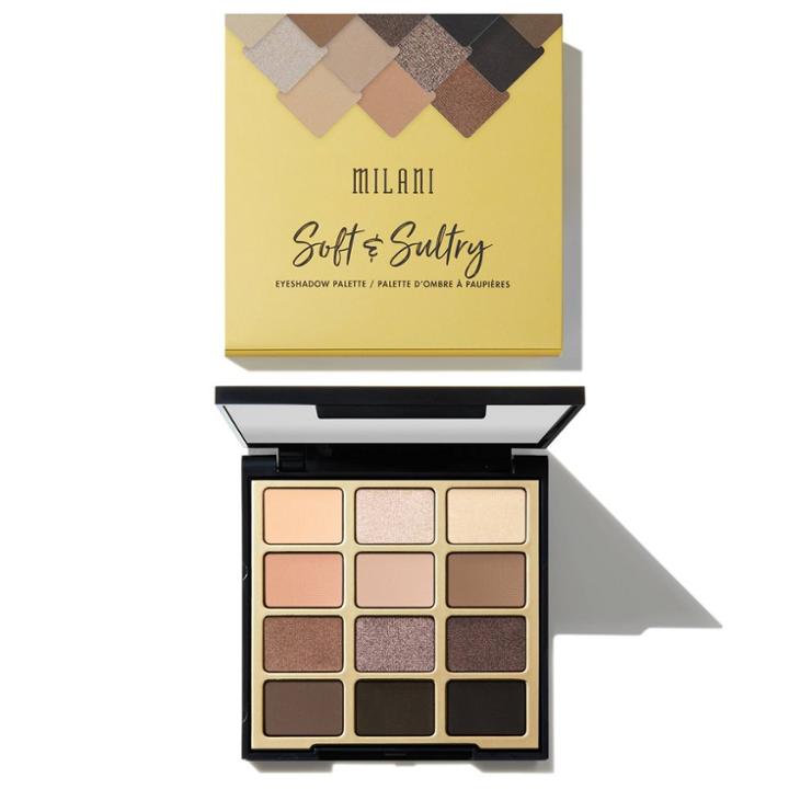 Milani Eyeshadow Palette Soft & Sultry - 0.48oz,