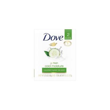 Dove Beauty Dove Cool Moisture Beauty Bar Soap Cucumber & Green Tea - 2pk
