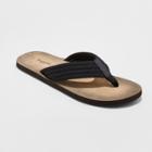 Men's Remington Flip Flop Sandals - Goodfellow & Co Black