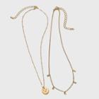 Girls' Initial V Necklace - Art Class Gold