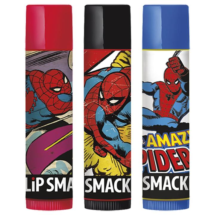 Lip Smackers Lip Smacker Marvel Super Hero Lip Balm Spiderman Trio - 3ct,