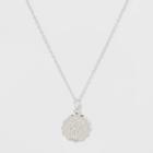 Target Sterling Silver Family Tree Medallion Necklace -