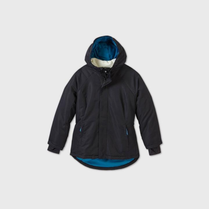 Women's Plus Size Cold Weather Jacket - All In Motion Black