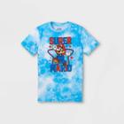 Nintendo Boys' Super Mario Short Sleeve Graphic T-shirt - Blue