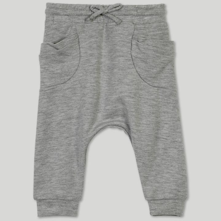 Afton Street Baby Girls' Jogger Pants - Gray