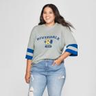 Warner Brothers Women's Riverdale Plus Size Short Sleeve Logo Graphic T-shirt (juniors') Heather Gray