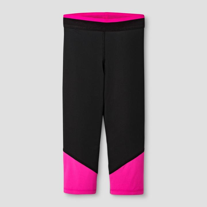 Girls' Novelty Compression Capri - C9 Champion Black