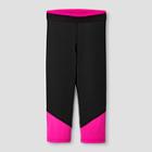 Girls' Novelty Compression Capri - C9 Champion Black