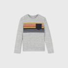 Boys' Long Sleeve Colorblock T-shirt - Cat & Jack Red/yellow/navy M, Blue/red/yellow