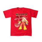 Boys' Pokemon Blaziken Short Sleeve T-shirt - Red